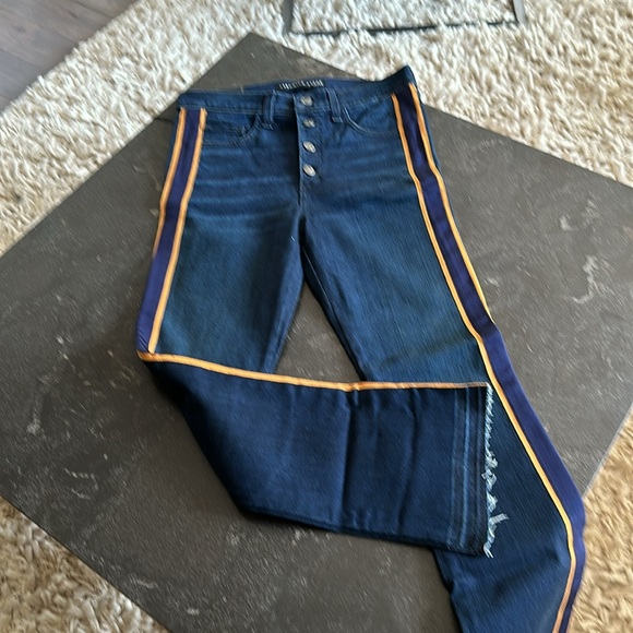 Veronica Beard side stripe jeans, size 29 - Picture 4 of 4